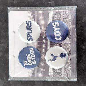 Tottenham Hotspurs Buttons (Set of 4)